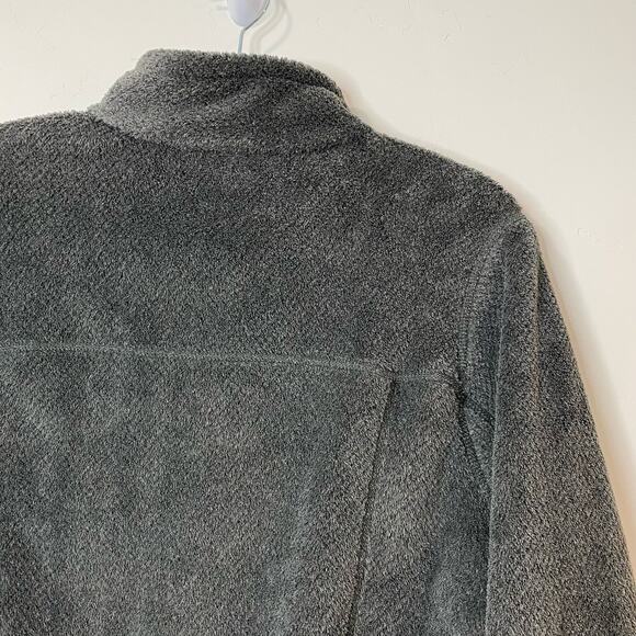 Patagonia Women's Sweatshirt Re Tool Snap T Fleece Gray Aqua Large Pullover Cozy - Picture 4 of 9